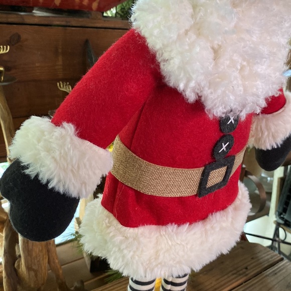 Pottery Barn Kids Large Santa Claus Whimsical Decorative Standee Felt Figure🎅🏻 - Picture 7 of 16
